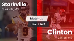 Matchup: Starkville High vs. Clinton  2018