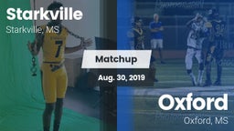 Matchup: Starkville High vs. Oxford  2019
