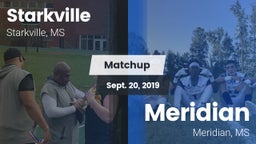 Matchup: Starkville High vs. Meridian  2019