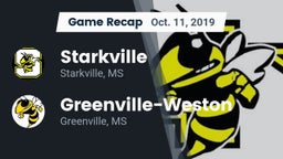 Recap: Starkville  vs. Greenville-Weston  2019