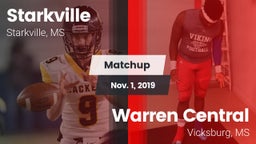 Matchup: Starkville High vs. Warren Central  2019