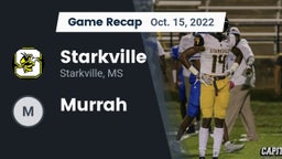 Recap: Starkville  vs. Murrah  2022