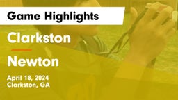 Clarkston  vs Newton  Game Highlights - April 18, 2024