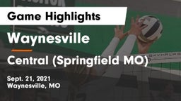 Waynesville  vs Central  (Springfield MO) Game Highlights - Sept. 21, 2021