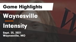 Waynesville  vs Intensity Game Highlights - Sept. 25, 2021