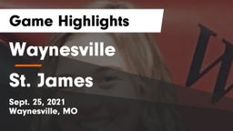 Waynesville  vs St. James  Game Highlights - Sept. 25, 2021
