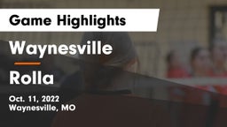 Waynesville  vs Rolla  Game Highlights - Oct. 11, 2022