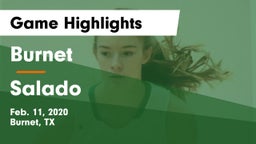 Burnet  vs Salado   Game Highlights - Feb. 11, 2020