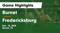 Burnet  vs Fredericksburg  Game Highlights - Dec. 18, 2020