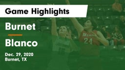 Burnet  vs Blanco  Game Highlights - Dec. 29, 2020