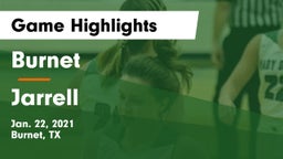 Burnet  vs Jarrell  Game Highlights - Jan. 22, 2021