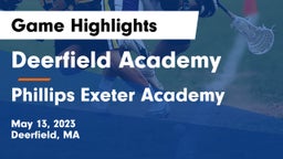 Deerfield Academy  vs Phillips Exeter Academy  Game Highlights - May 13, 2023