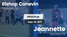 Matchup: Bishop Canevin High vs. Jeannette  2017
