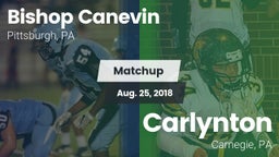 Matchup: Bishop Canevin High vs. Carlynton  2018