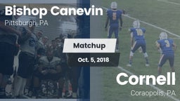 Matchup: Bishop Canevin High vs. Cornell  2018