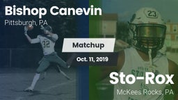 Matchup: Bishop Canevin High vs. Sto-Rox  2019