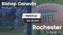 Matchup: Bishop Canevin High vs. Rochester  2019