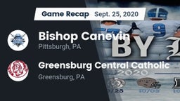 Recap: Bishop Canevin  vs. Greensburg Central Catholic  2020