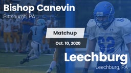 Matchup: Bishop Canevin High vs. Leechburg  2020