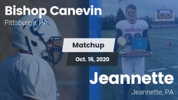 Matchup: Bishop Canevin High vs. Jeannette  2020