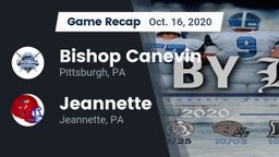 Recap: Bishop Canevin  vs. Jeannette  2020