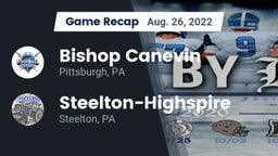 Recap: Bishop Canevin  vs. Steelton-Highspire  2022