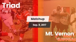 Matchup: Triad  vs. Mt. Vernon  2017