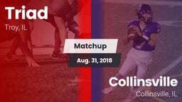 Matchup: Triad  vs. Collinsville  2018
