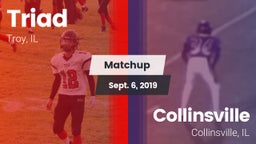 Matchup: Triad  vs. Collinsville  2019