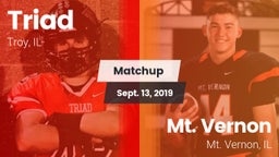 Matchup: Triad  vs. Mt. Vernon  2019