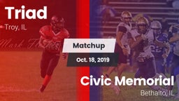Matchup: Triad  vs. Civic Memorial  2019