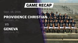 Recap: Providence Christian  vs. Geneva  2016