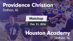 Matchup: Providence vs. Houston Academy  2016