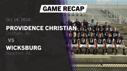 Recap: Providence Christian  vs. Wicksburg  2016