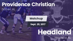 Matchup: Providence vs. Headland  2017