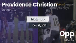 Matchup: Providence vs. Opp  2017