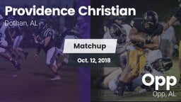 Matchup: Providence vs. Opp  2018