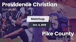 Matchup: Providence vs. Pike County  2019