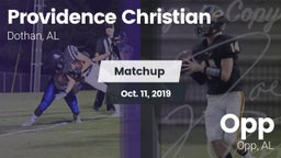 Matchup: Providence vs. Opp  2019