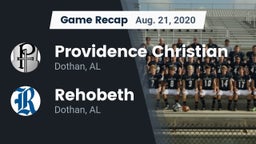 Recap: Providence Christian  vs. Rehobeth  2020