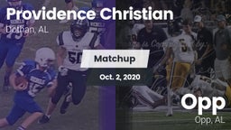 Matchup: Providence vs. Opp  2020