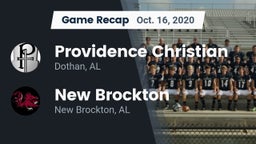 Recap: Providence Christian  vs. New Brockton  2020