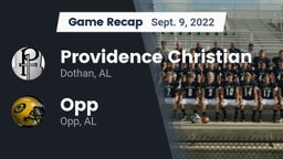 Recap: Providence Christian  vs. Opp  2022