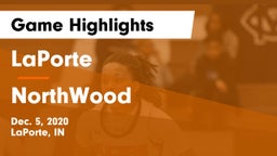 LaPorte  vs NorthWood  Game Highlights - Dec. 5, 2020