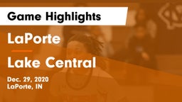 LaPorte  vs Lake Central Game Highlights - Dec. 29, 2020