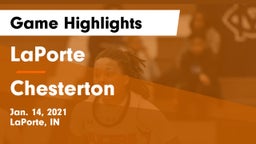 LaPorte  vs Chesterton  Game Highlights - Jan. 14, 2021