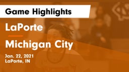 LaPorte  vs Michigan City  Game Highlights - Jan. 22, 2021