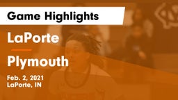 LaPorte  vs Plymouth  Game Highlights - Feb. 2, 2021