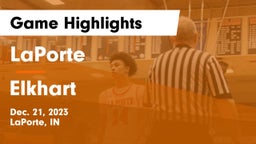 LaPorte  vs Elkhart  Game Highlights - Dec. 21, 2023