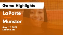 LaPorte  vs Munster  Game Highlights - Aug. 19, 2021